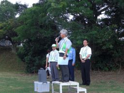 杉田連合会長開会の挨拶